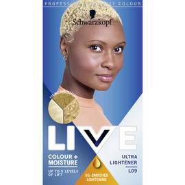 LIVE Schwarzkopf Colour + Moisture, Bleach, ULTRA LIGHTENER L09 Hair Colour