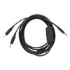 Replacement Headphone Cable 3.5mm Volume Control Sound Cable Compatible for