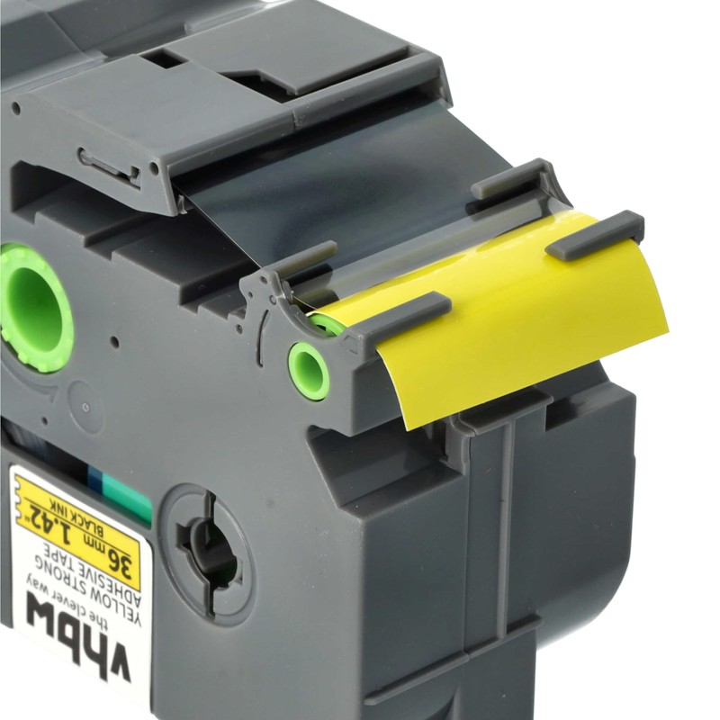 vhbw 1 x Label Tape Cassette Compatible with Brother PT