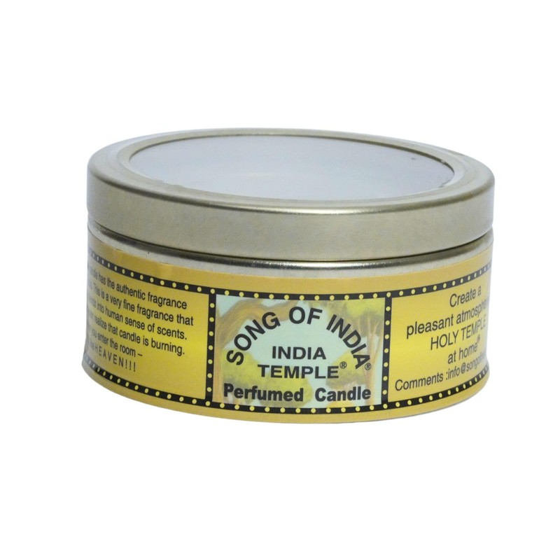 India Temple Single Scented Two-Wick Candle (Each Candle is 55