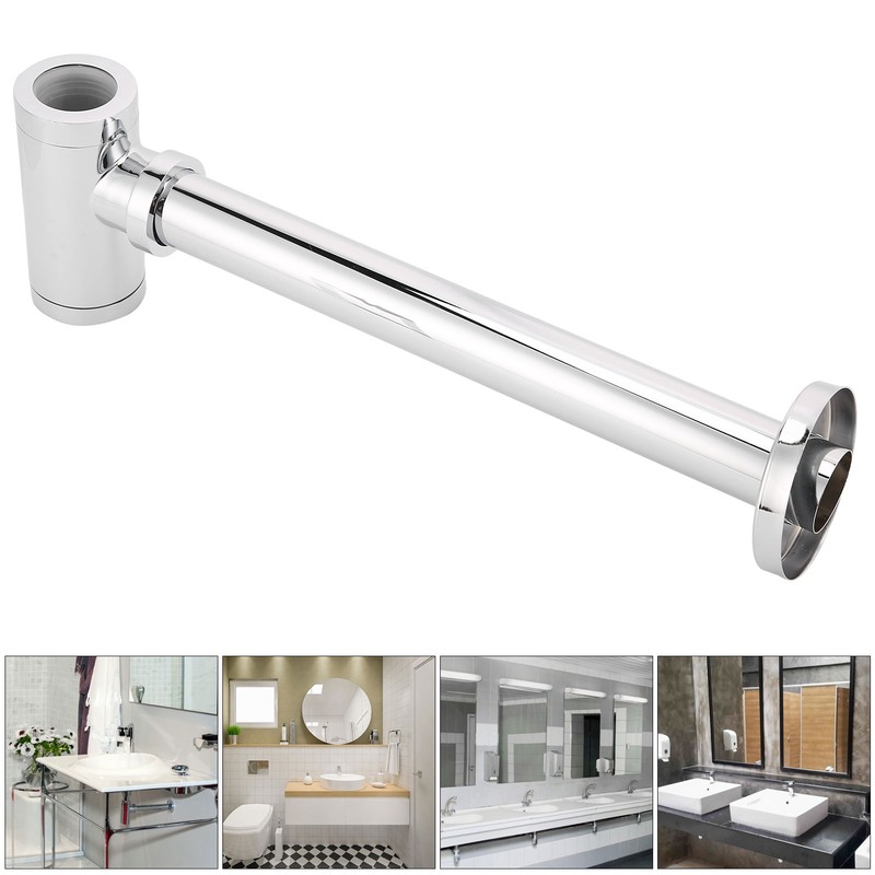 Sink Siphon Bottle Trap Kit Wash Basin Waste Drainage Fittings