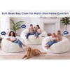 MAXYOYO Bean Bag Chair, Soft Bean Bag Sofa with Supportive