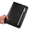 Gift for Men,SAYEEC A5 Executive Conference Folder Travel Portfolio Ringbinder