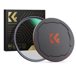 K&F Concept Nano-X Black-Mist 1/8 Filter 52 mm Black Promist 1/8 Optical Glass with 28x Nano Coating, Black Diffusion Filter 1/8 with Metal Lens Cap