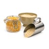 RSVP International Endurance Kitchen Collection Measuring Tools, Dishwasher Safe, Scoop