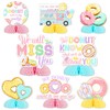 Balterever Donut Going Away Party Decoration Donut Farewell Honeycomb Centerpieces