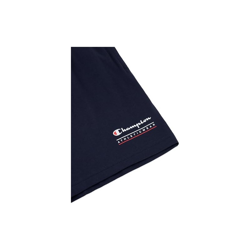Champion Boys' Legacy Boy-Graphic Shorts Pants, Blue (Bs501)
