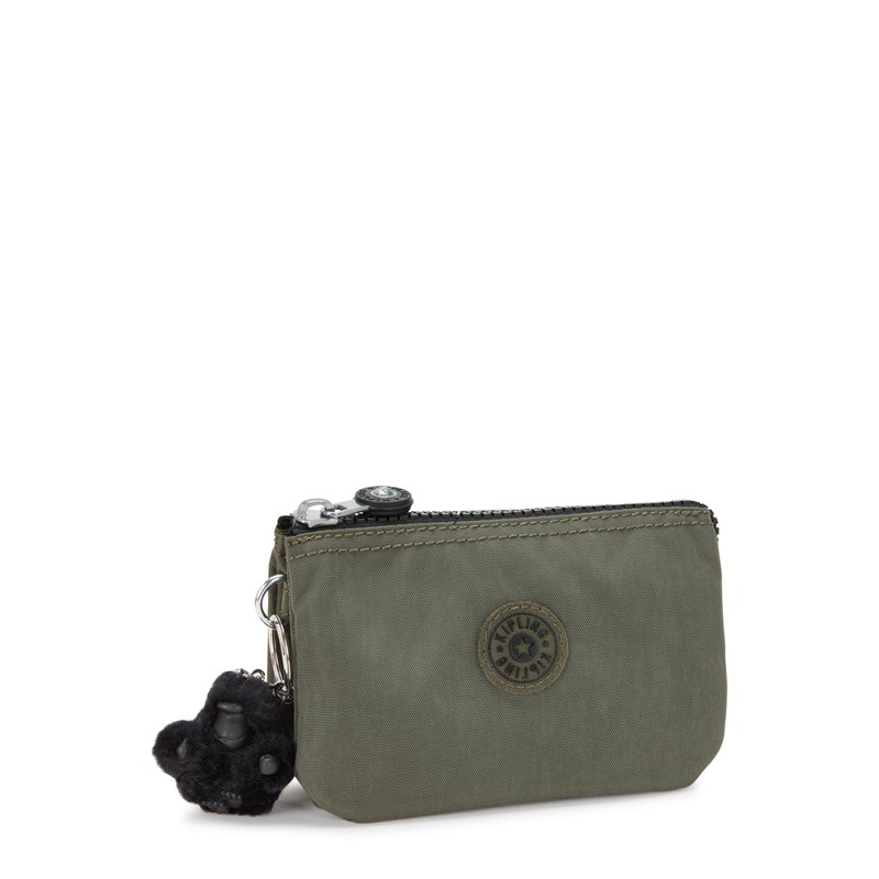 Kipling CREATIVITY S Small purse, Pouches, Cases, Green Moss (Green)