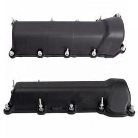 TRQ Engine Valve Cover Assembly LH RH Kit Pair Set of 2 for Dodge Jeep 3.7L V6