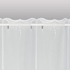 Sancia Modern Net Curtain with Plauener Lace Embroidery White /