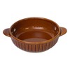Maruyoshitouki M4783 Gratin Dish, Brown, S, Tensuji Round