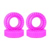4pcs Silicone Rubber Inserts 55mm 1.0" Wheel Tires for 1/24