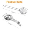 Pack of 2 Egg Yolk Separators, Stainless Steel with Hanging