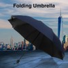 Fengshengli Golf Umbrella, 58 Inch Large Oversized Umbrella, 3 Fold