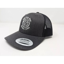 Snap-Back Yupoong Classic Snapback Retro Trucker Hat West Coast Bros Specialty Coffee Gray
