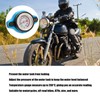 Aluminum Alloy Radiator Cap Temperature Gauge Leakproof Universal Car (Little