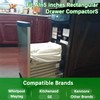 30-Count Heavy Duty Trash Compactor Bags 15 Gallon - 2.6