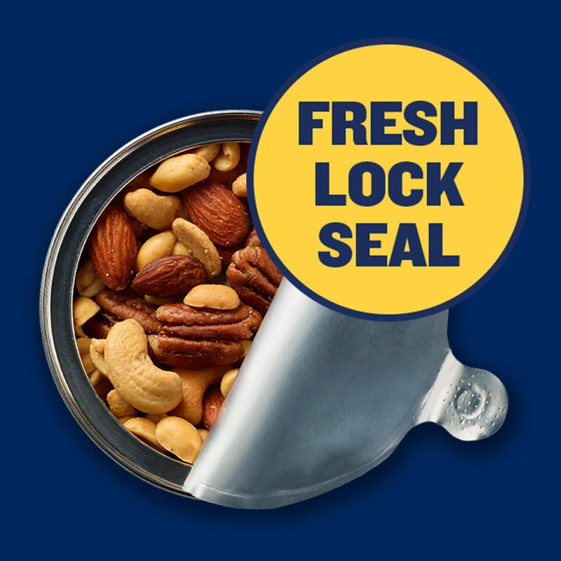 PLANTERS Unsalted Mixed Nuts, Cashews, Pistachios, Almonds, Brazil Nuts, and