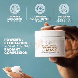 Eva Naturals Tratamiento Localizado Para El Acné Y Crema Par