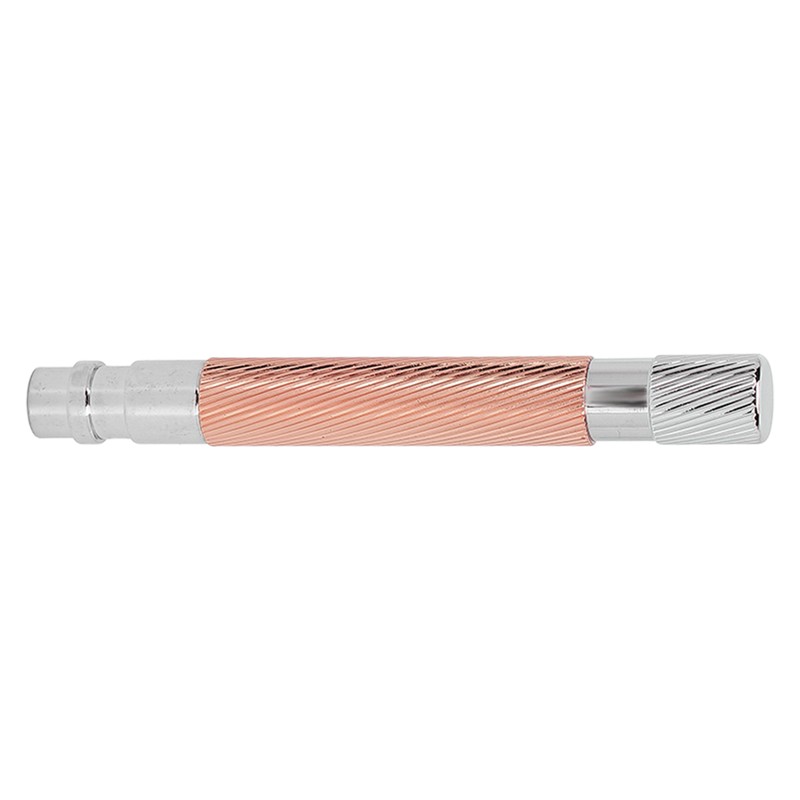 Safety Razor Handle Anti Slip Washable Reusable Metal Hand Shaver