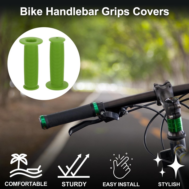 TUCKBOLD Bike Handlebar Grips Covers 100mm Long Lightweight | Bicycle