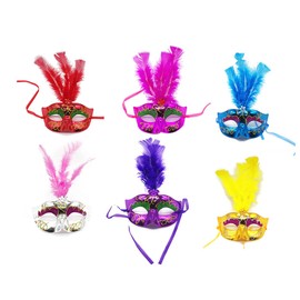 Hohopeti Mask Toy for Children 12pcs Masquerade Masks for Kids Party Dress up Party Favors for Boys Girls Random Color