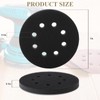 Bateya 4PCS Sponge Interface Pad 125mm Soft Foam Sanding Pads