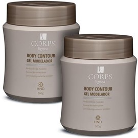 Hinode | Kit de 2 Gel Reafirmante Corporal Corps Active | Apariencia Más Firme y Tonificada | Anti Celulitis | Textura Ligera de Rápida Absorción | No Pegajoso | 2 x Gelcorps 500 g