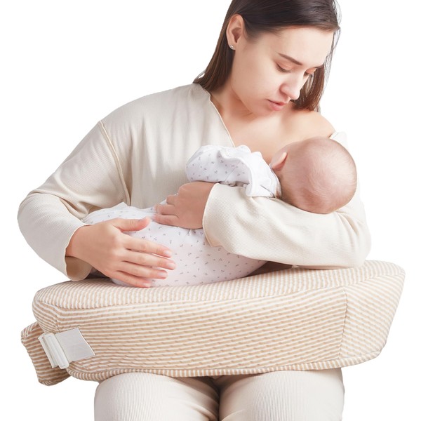 QSTEHEML Nursing Pillow Support for Mom and Baby Girl Boy,