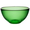Kosta Boda Bruk Apple Green Serving Bowl, 4.4" X 8.5".,