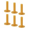 PATIKIL 3.1" Rubber Golf Tees Set of 6 Ball Holder