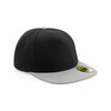 Beechfield - Original Flat Peak Snapback - Grey/Black