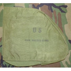 Original US Army OD M42/M45 Series Gas Mask Carrier Assembly Bag (New/Unissued)
