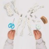 INFUNLY 6PCS Boho White Macrame Keychain Kit Adult DIY Craft