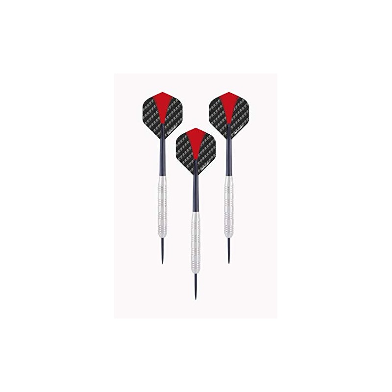 Engelhart 3 semi-professional nickel silver arrows steel darts silver barrel,