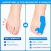 GXGM 20 Pezzi Tutore Alluce Valgo Correttivo,Alluce Valgo,Cerotti Per Supporto