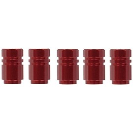 Sumex 4006975 Valve Caps Aluminium Hexagonal - Red
