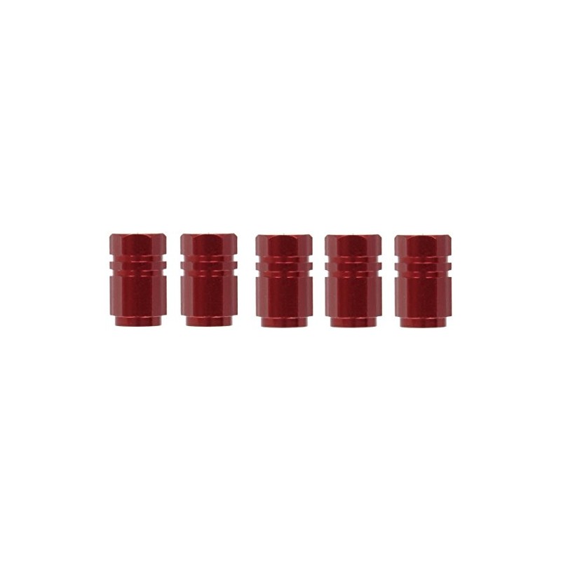 Sumex 4006975 Valve Caps Aluminium Hexagonal - Red