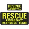 R E RESPONSE T EMBROIDERY PATCH 4X10 AND 2X5 HOOK