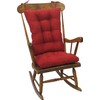 Klear Vu Omega Non-Slip Rocking Chair Cushion, Assembled in USA,