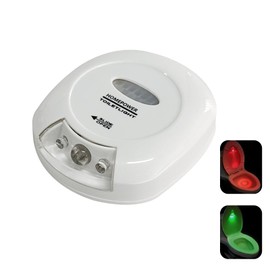 LEDHOLYT Battery Powered Body Sensing Automatic LED Light Motion Sensor Activated Night Lamp Bathroom Toilet Bowl Light