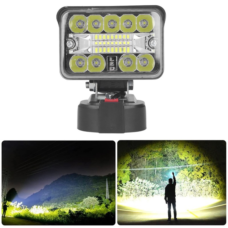 3in LED Work Light with Stand Cordless Lamp for Outdoor