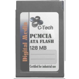 128MB (Megabyte) Industrial PCMCIA ATA Flash Card