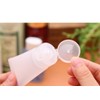 20pcs 15ml/30ml/50ml/100ml Empty Refill Translucent Frosted Plastic Travel Cosmetic Makeup