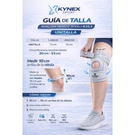 Rodillera Deportiva Compresion Para Rodilla Gym Soporte Kyne                                                                                          