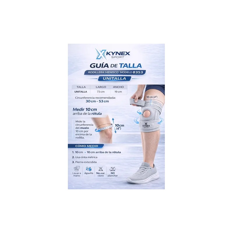 Rodillera Deportiva Compresion Para Rodilla Gym Soporte Kyne