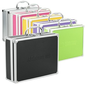 ECI AR Carry Box Small Aluminium Box Tool Box Empty 260 x 210 x 80 mm Aluminium/Black