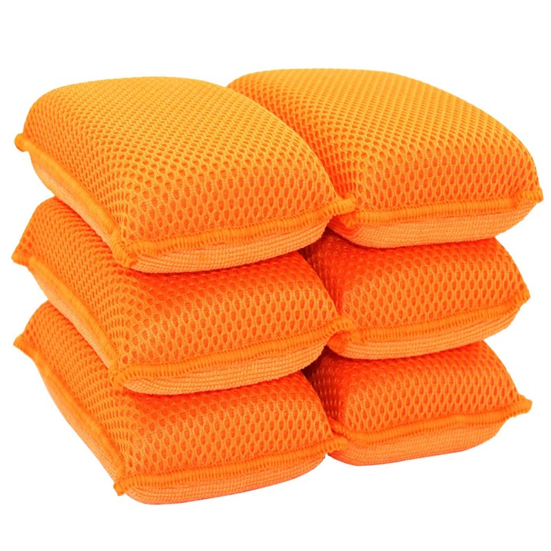 Commercial Miracle Microfiber Kitchen Sponge by Scrub-It - Large -