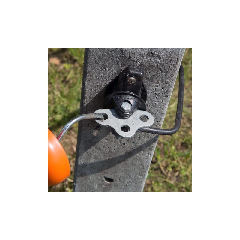 4 x Gallagher Gate Handle Insulator Triple - Pasture Fence