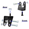 ATV 2 Inch Shock Lift Kit, Front & Rear Suspension
